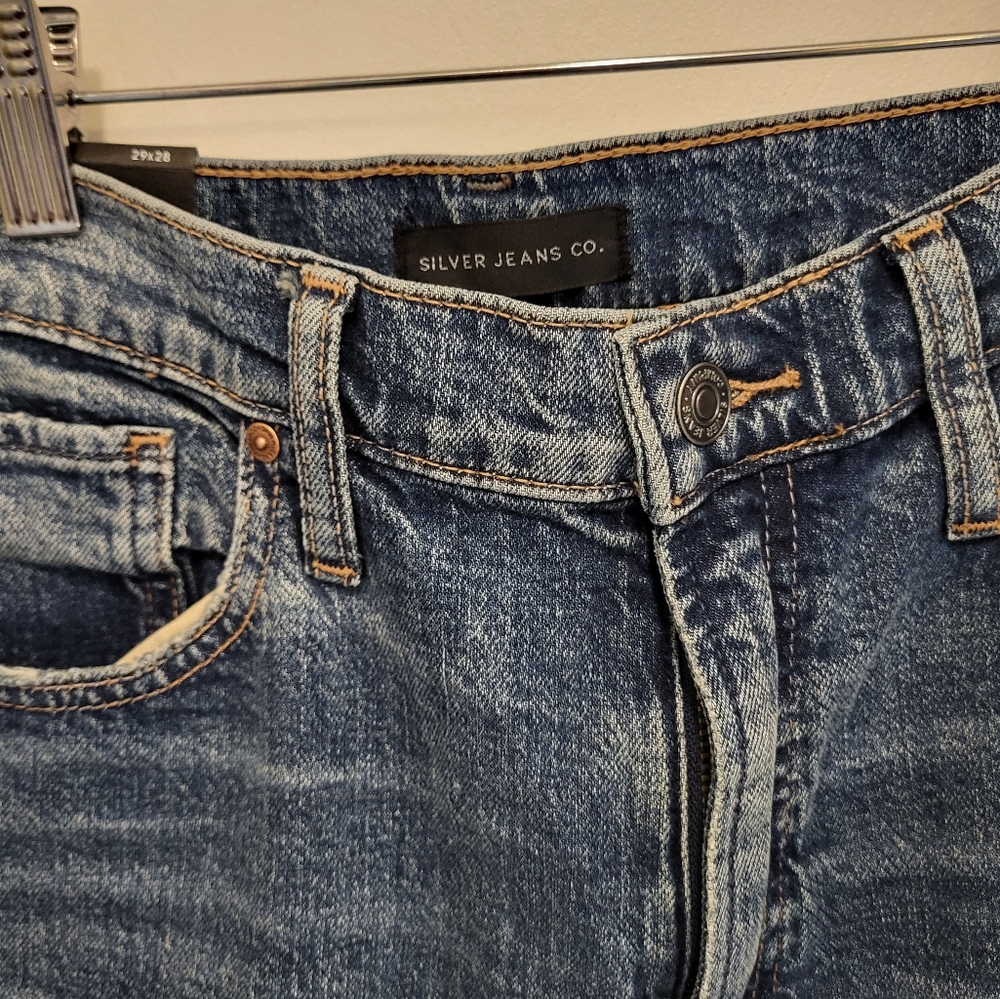 Silver Frisco High-rise Skinny Jeans Size 29 Indigo - Picture 9 of 14